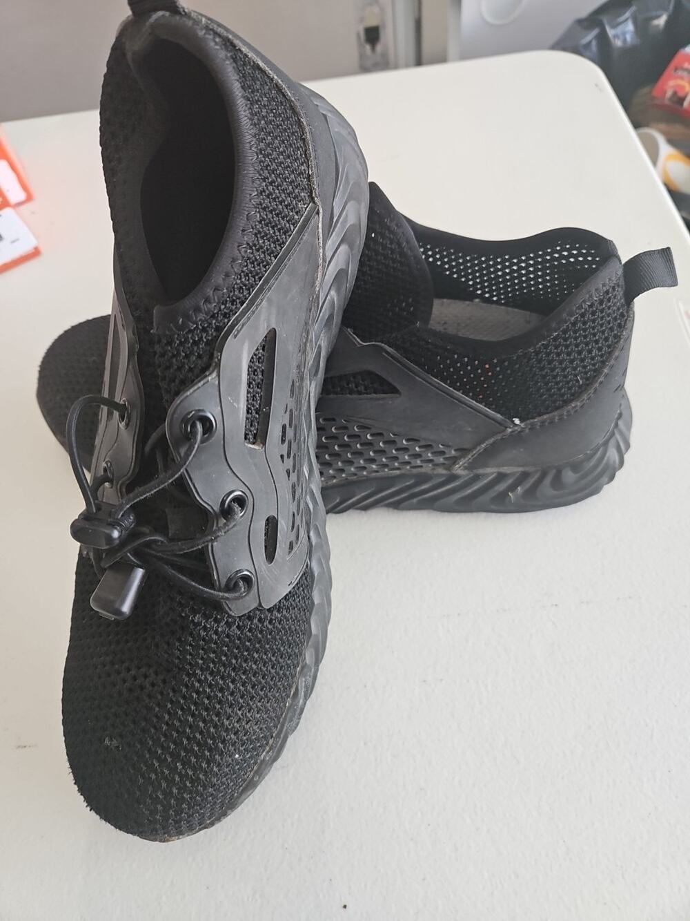 SUADEX INDESTRUCTIBLE STEEL TOE Work SHOES Size 8 Work Outdoors